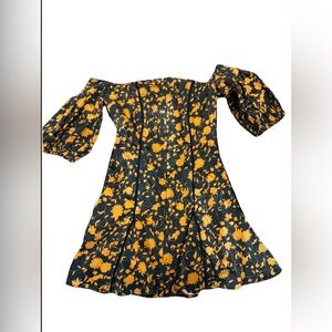 C/MEO COLLECTIVE woman mini dress off shoulder cocktail small